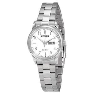 NWT Authentic Citizen Eco-Drive White Dial Women's Watch
